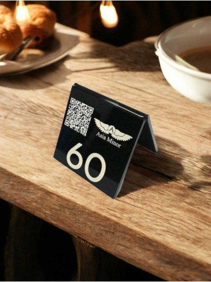 QR Kod Masa Numarası 