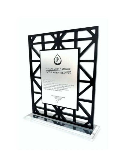 Motifli Plaket